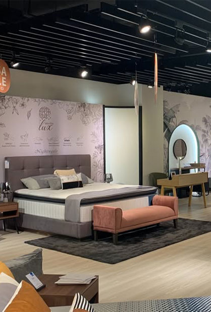 Cellini furniture showroom fit-out at Centrepoint Singapore