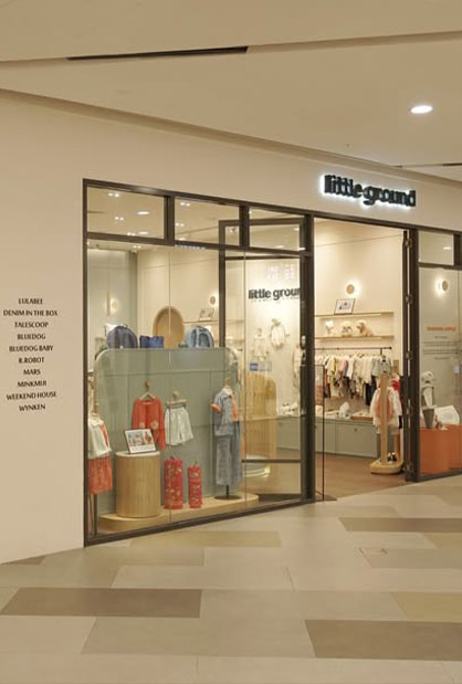 Little Ground café fit-out at Great World City Singapore