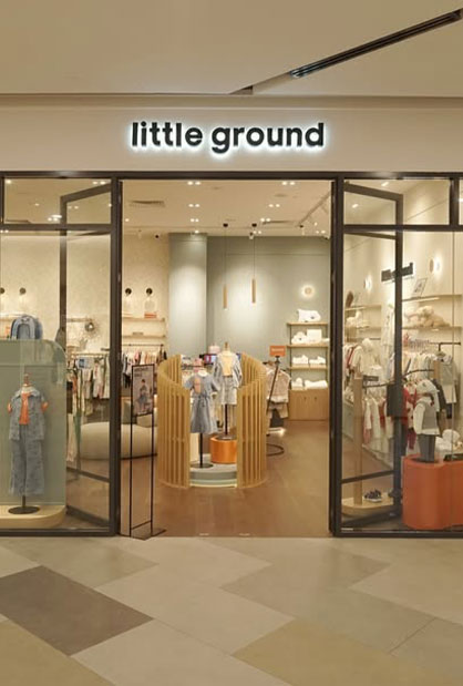 Little Ground café fit-out at Great World City Singapore
